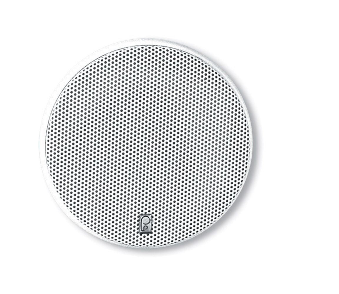 Polyplanar MA-6500 White Spkr Wtron 5 1/4 Round Flush Mount
