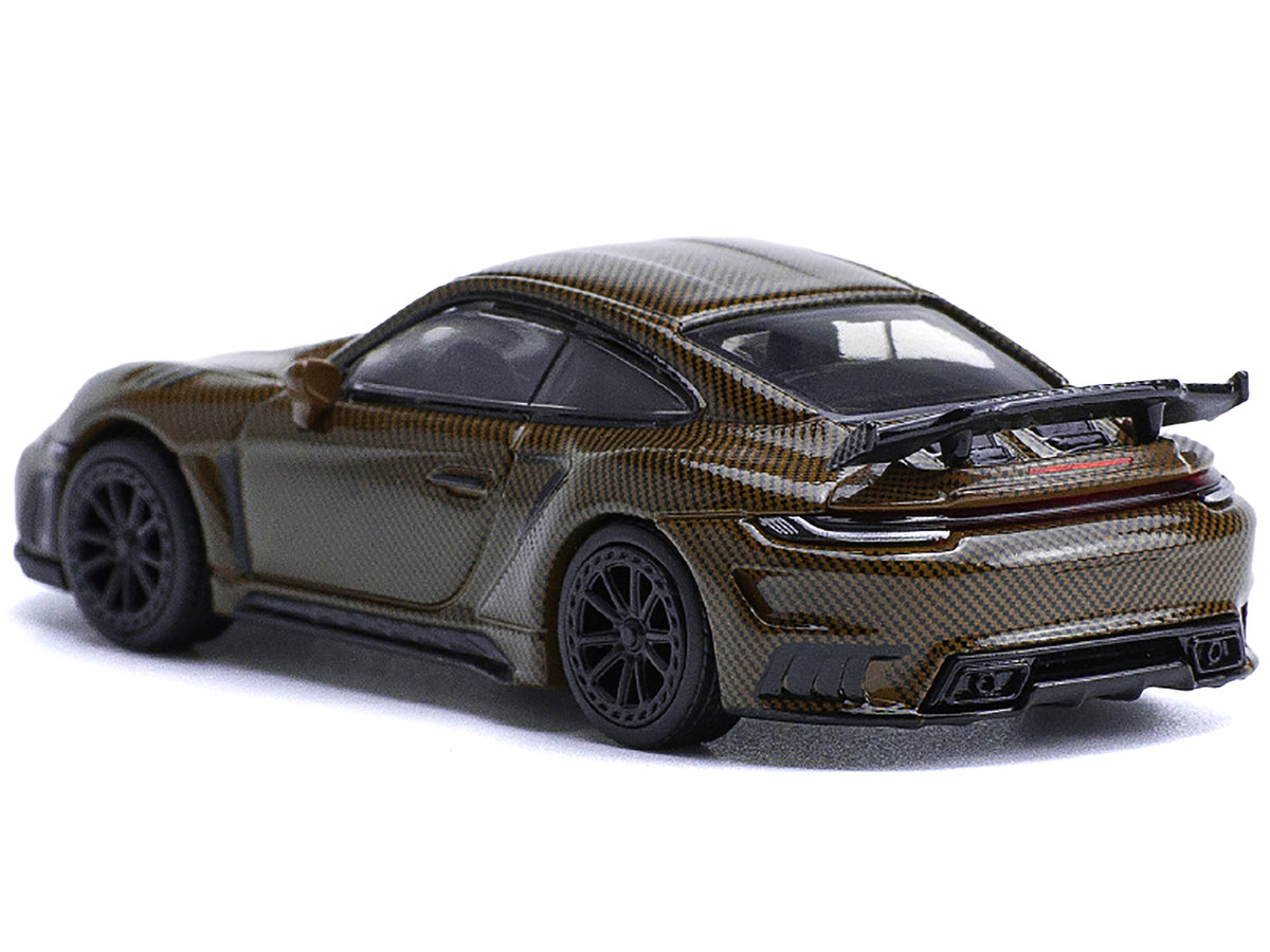 992 Stinger GTR Brown Carbon 1/64 Diecast Model Car - Pop Race