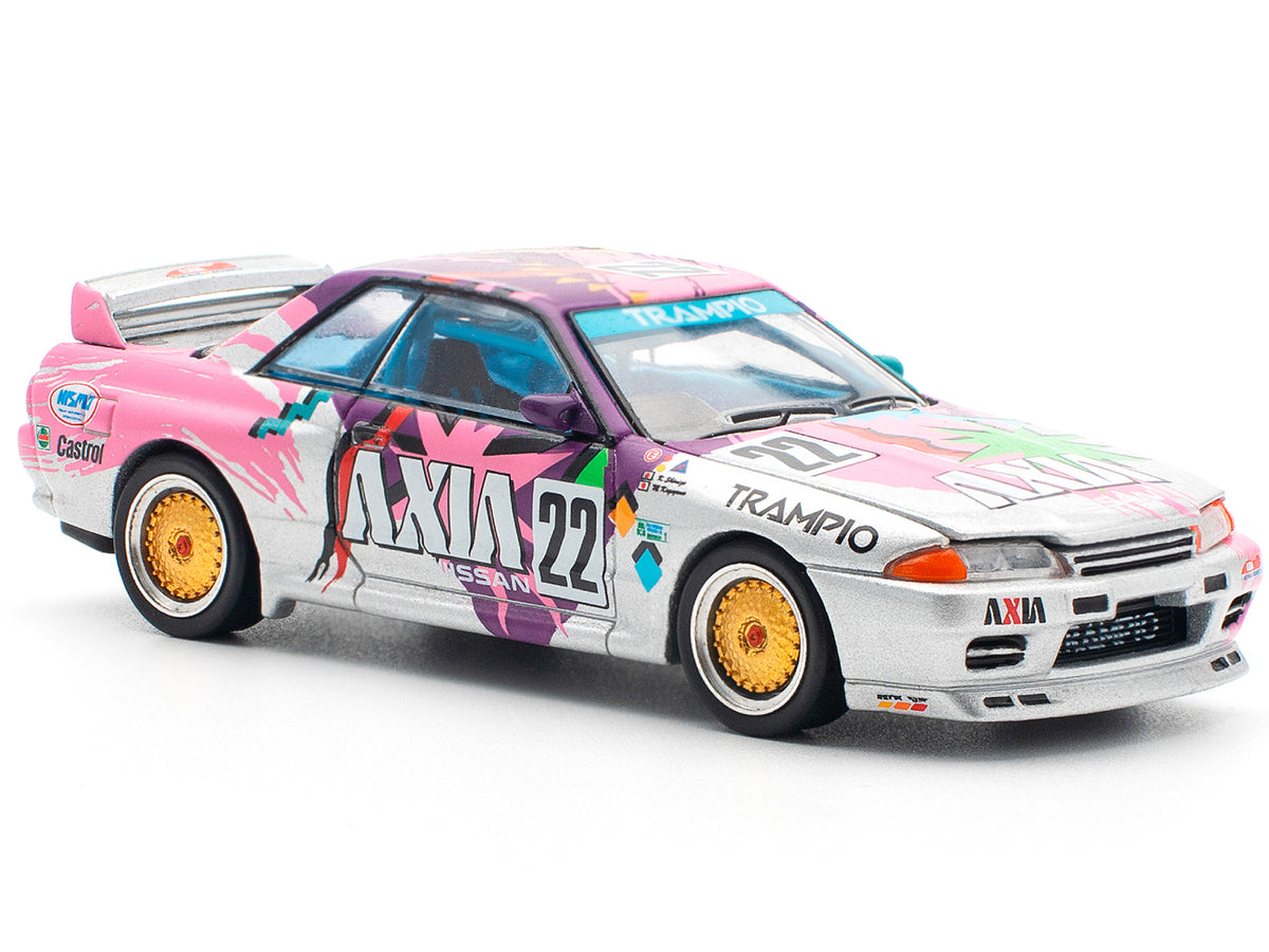 GTR R32 RHD #22 Masahiko Kageyama - Kazuo 1/64 Diecast Model Car - Pop Race