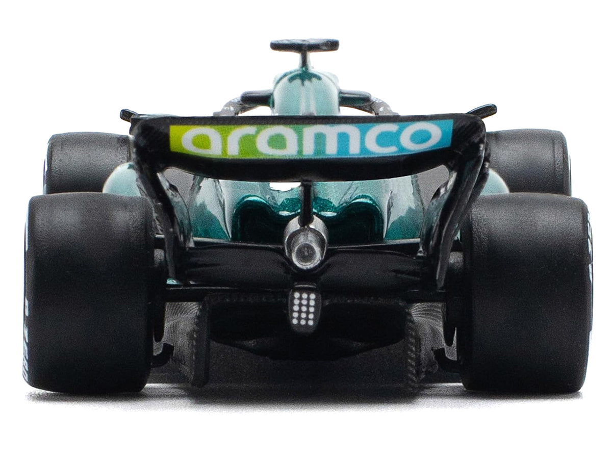 Aston Martin AMR23 #14 Fernando Alonso (2023) 1/64 Diecast Model Car - Pop Race