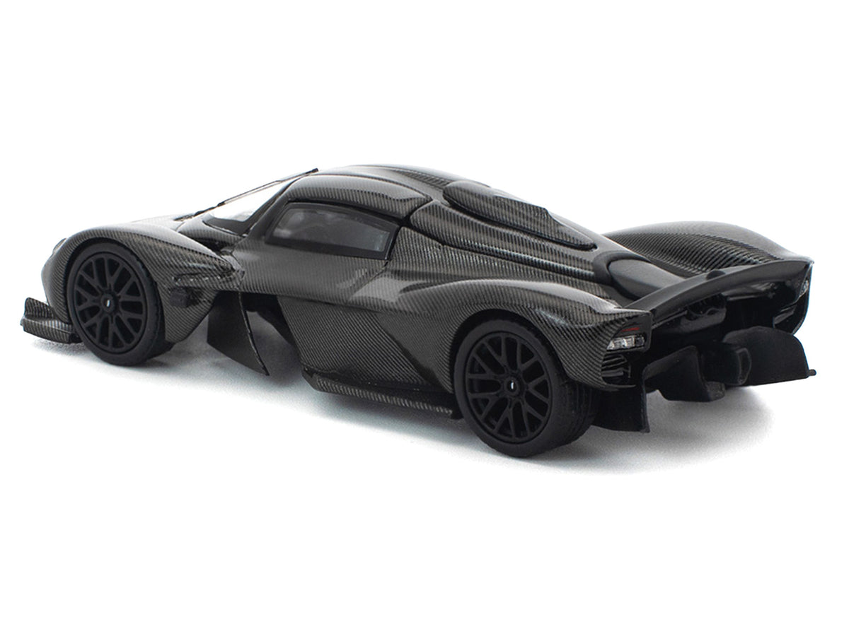 Aston Martin Valkyrie Carbon Fiber 1/64 Diecast Model Car - Pop Race