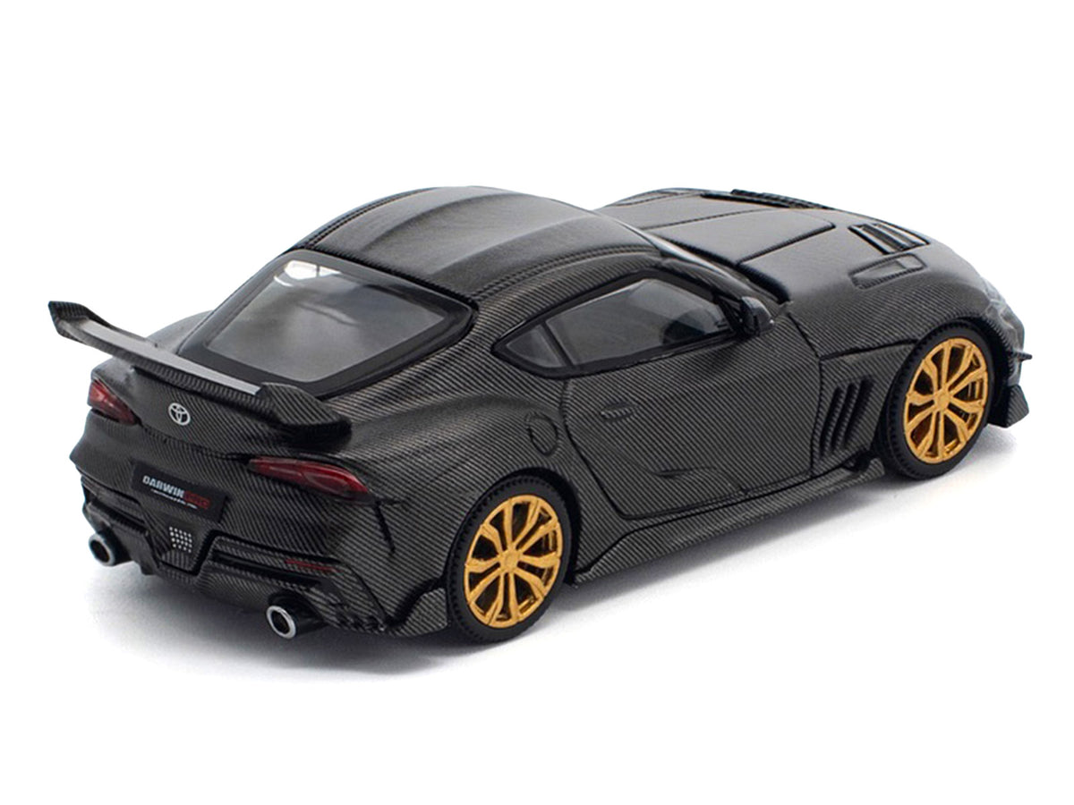 Toyota DarwinPro 66G WBK Supra A90 Full Carbon 1/64 Diecast Model Car - Pop Race