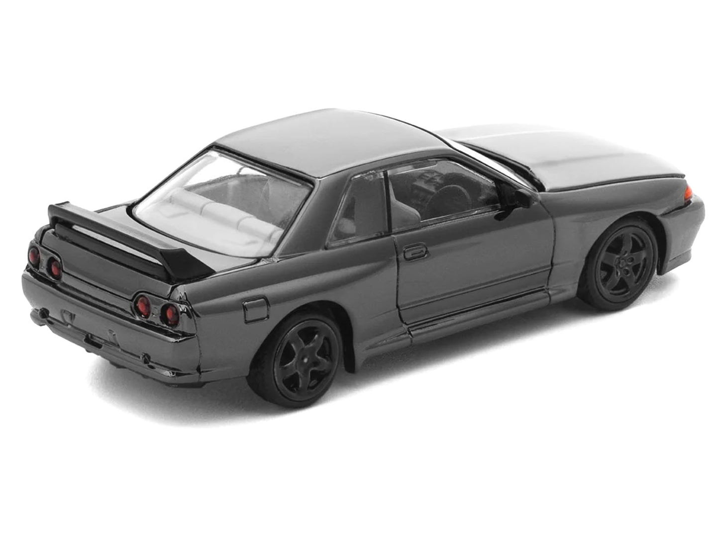 GTR R32 RHD (Right Hand Drive) Dark Chrome "The Dark Chrome Series" 1/64 Die Cast Model Car by Pop Race T&y