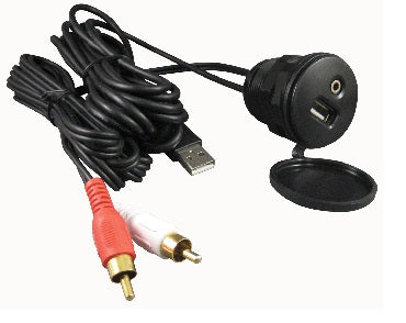 Prospec SEA-USBMINI36 Usb/Aux IN-PUT Wtron Plug With 3ft Cable