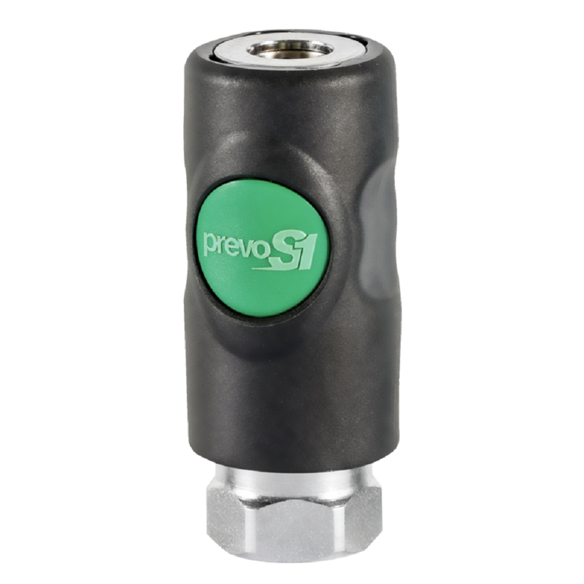 Prevost 3/8 Inch Female NPT PrevoS1 ESI 07 High Flow 3/8 Inch Composite Quick Safety Couplerfor Compressed Air