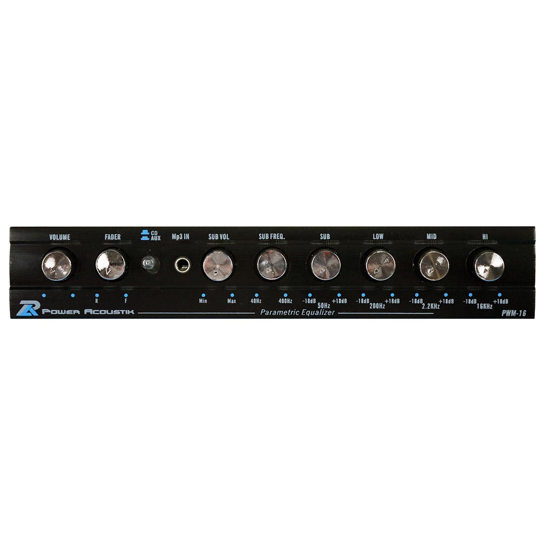 EQUALIZER POWER ACOUSTIK PREAMP