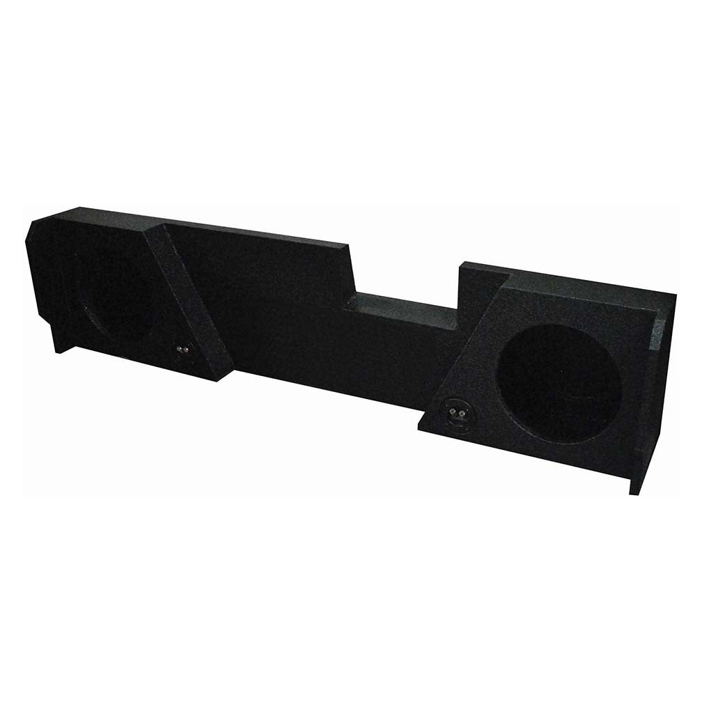 QPower "QBOMB" Chevy/GMC Double Cab '14-'18 Dual 10" Empty Woofer Box