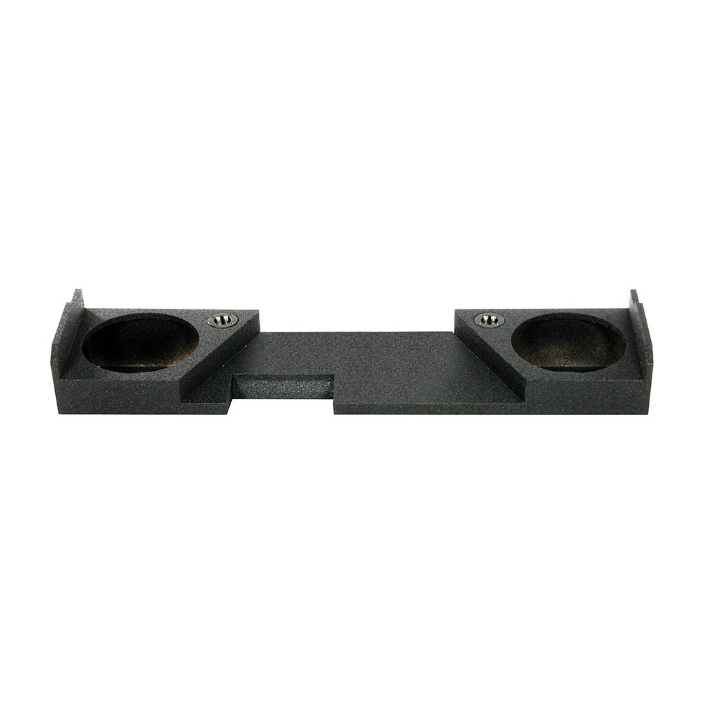 QPower "QBOMB" Chevy/GMC Double Cab '14-'18 Dual 12" Empty Woofer Box