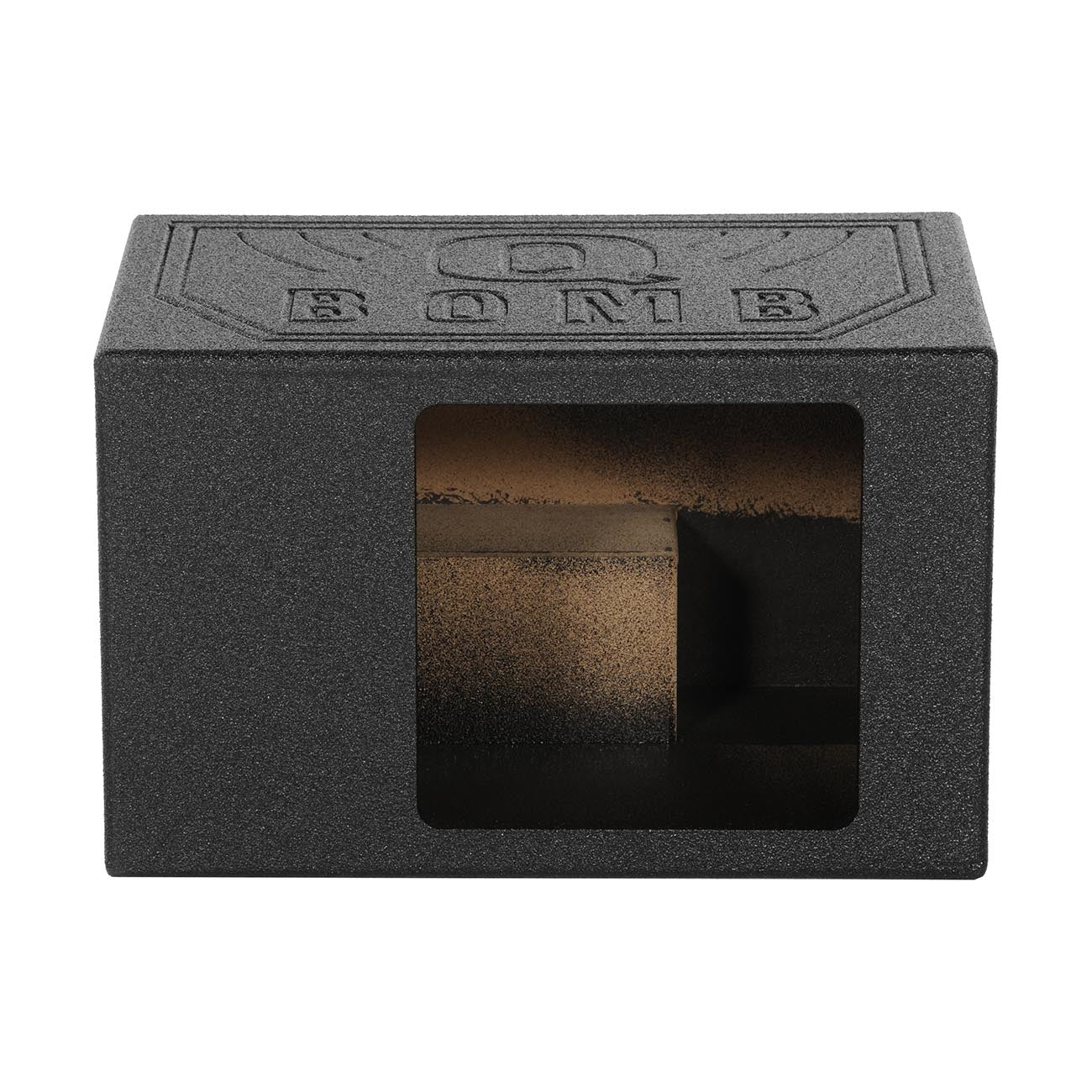 Qpower Single 12" Bomb BoxSquare Ported Square Woofer opening