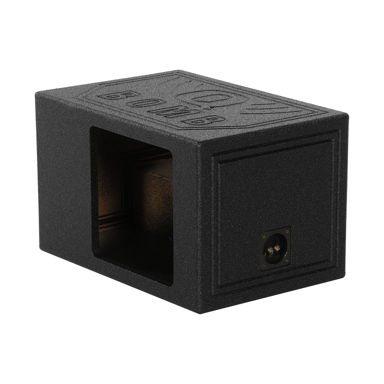 Qpower Single 12" Bomb BoxSquare Ported Square Woofer opening