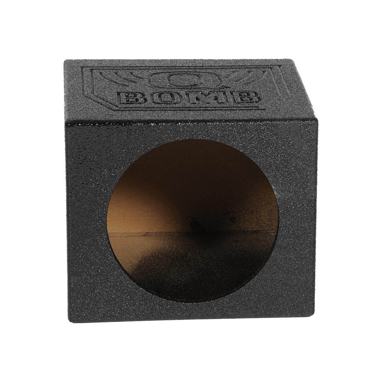 Qpower Single 15" Sealed Woofer Enclosure withh Bed Liner Spray