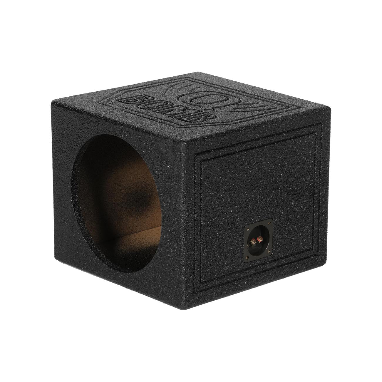 Qpower Single 15" Sealed Woofer Enclosure withh Bed Liner Spray