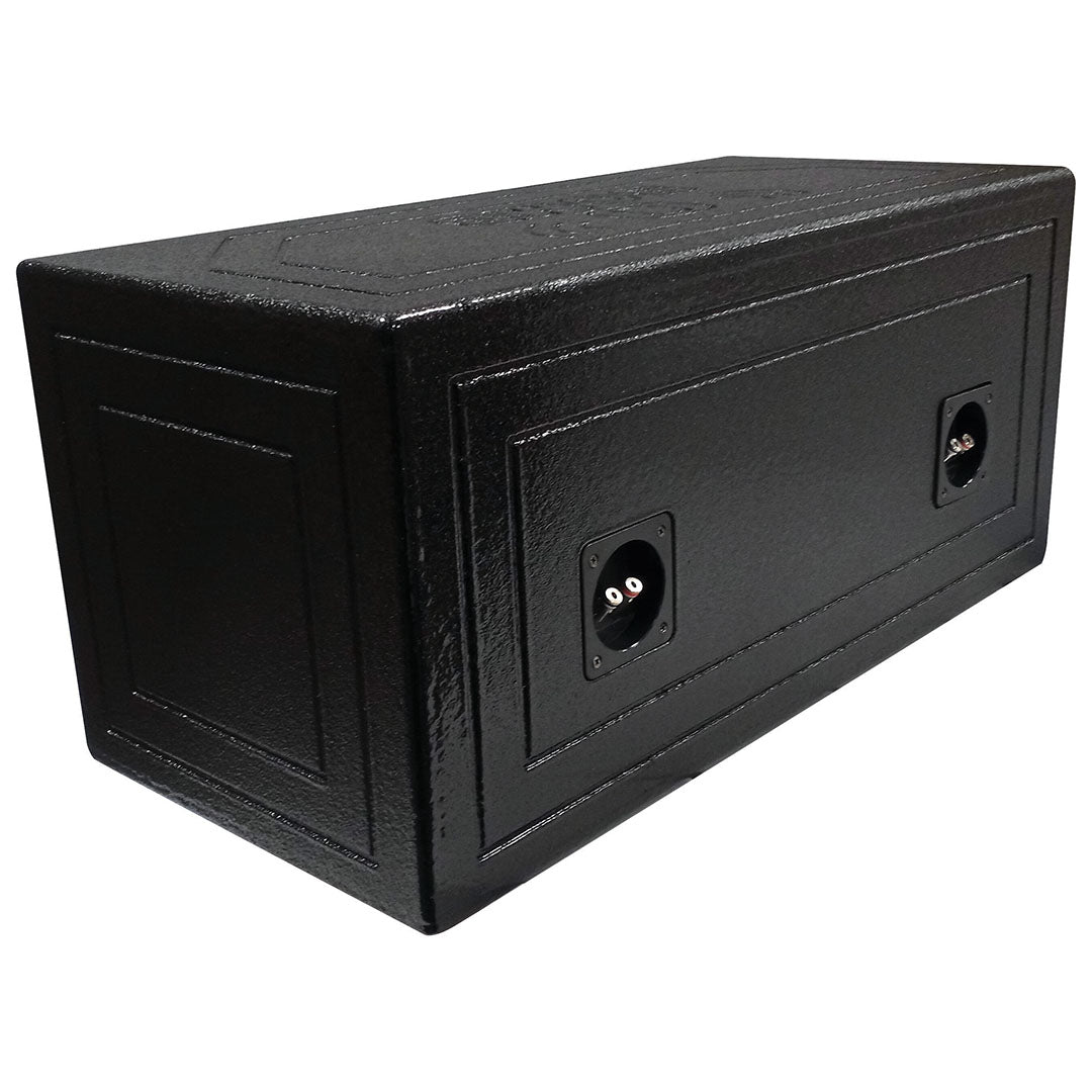 QPower "QBOMB" Dual 8" Slot-Ported Empty Woofer Enclosure