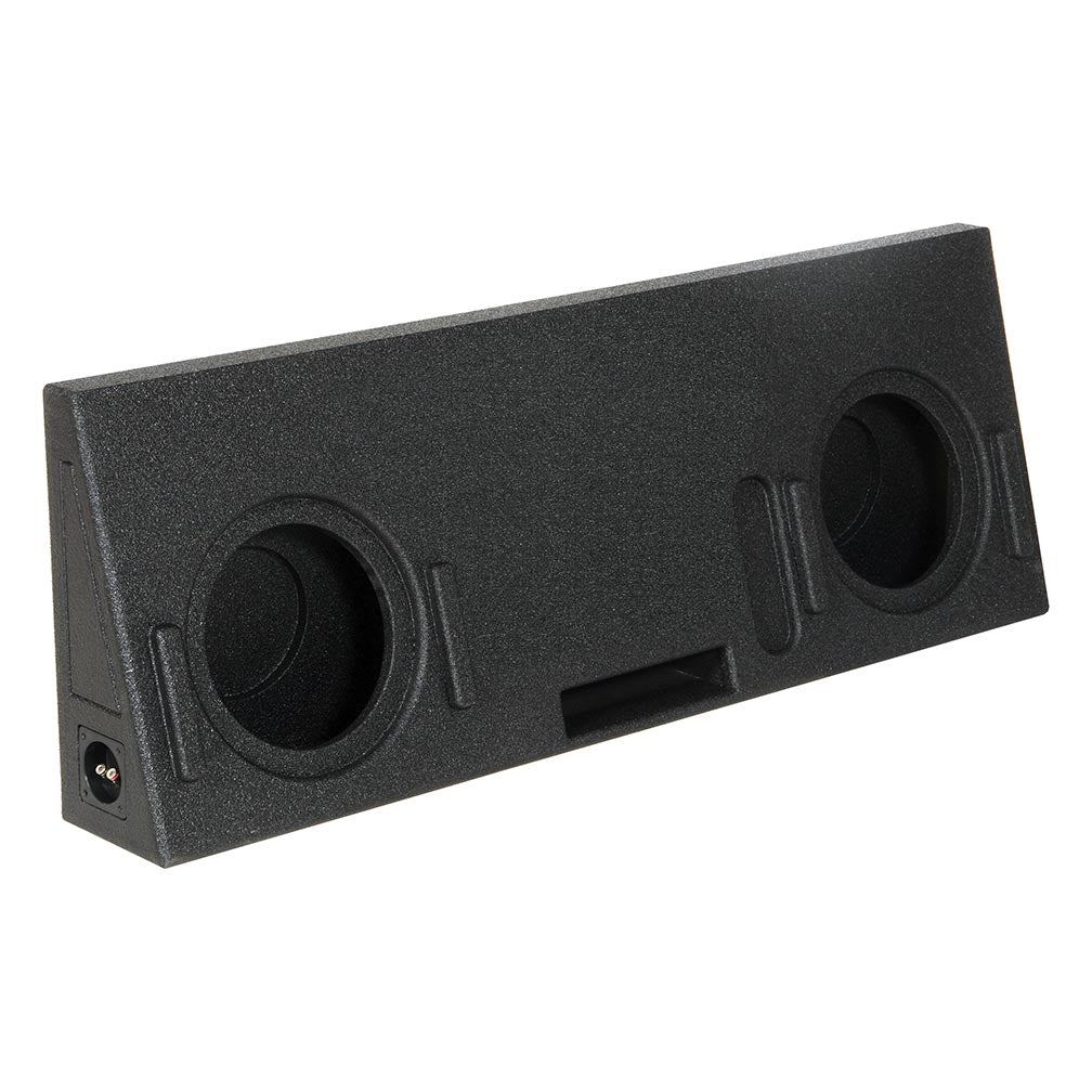 QPower "QBOMB" Toyota Tundra Crew Max Cab '14 -'21 Dual 10" Vented Woofer Enclosure
