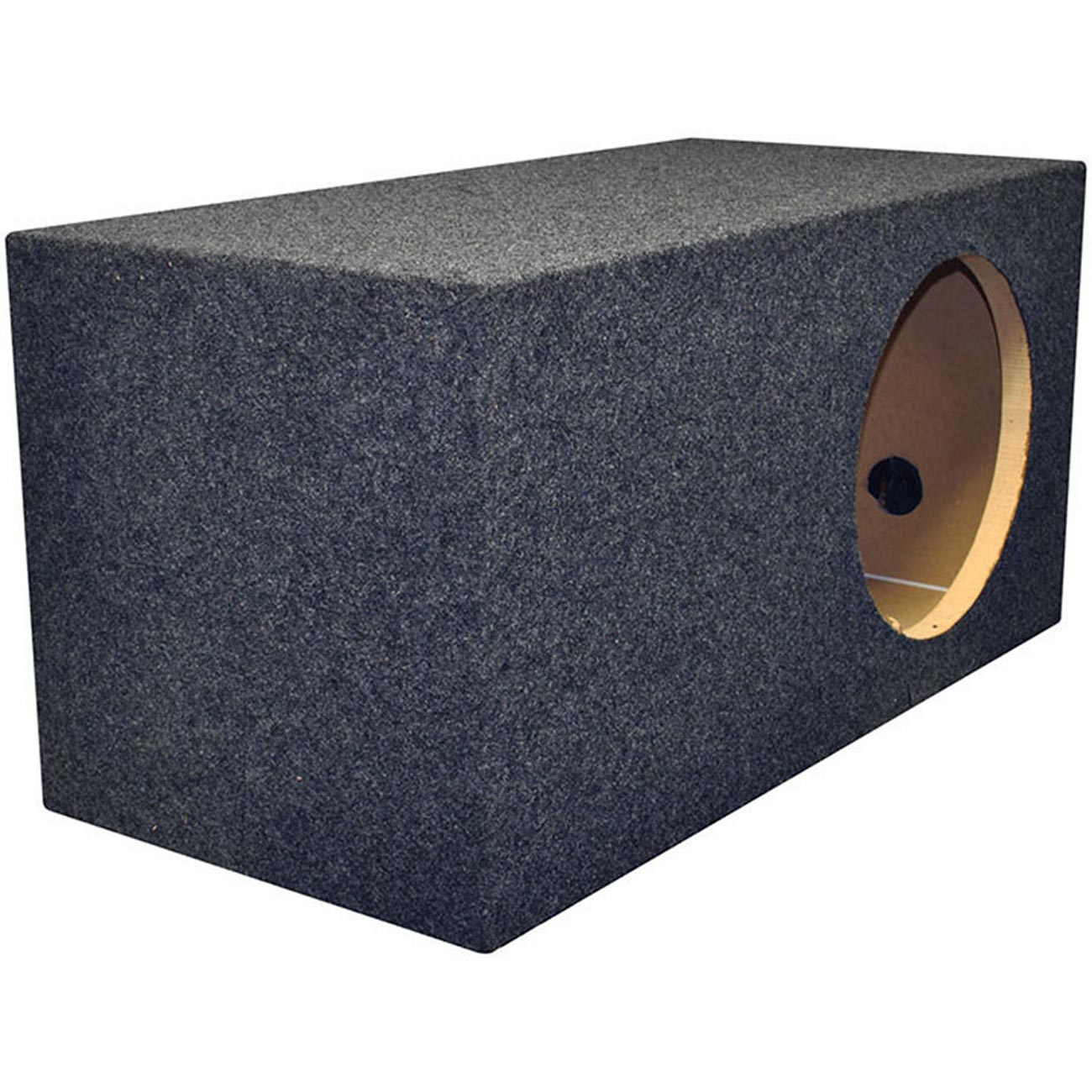 Qpower Single 15″ Slot Ported Vented Heavy Duty High SPL X-Large Empty Woofer Enclosure