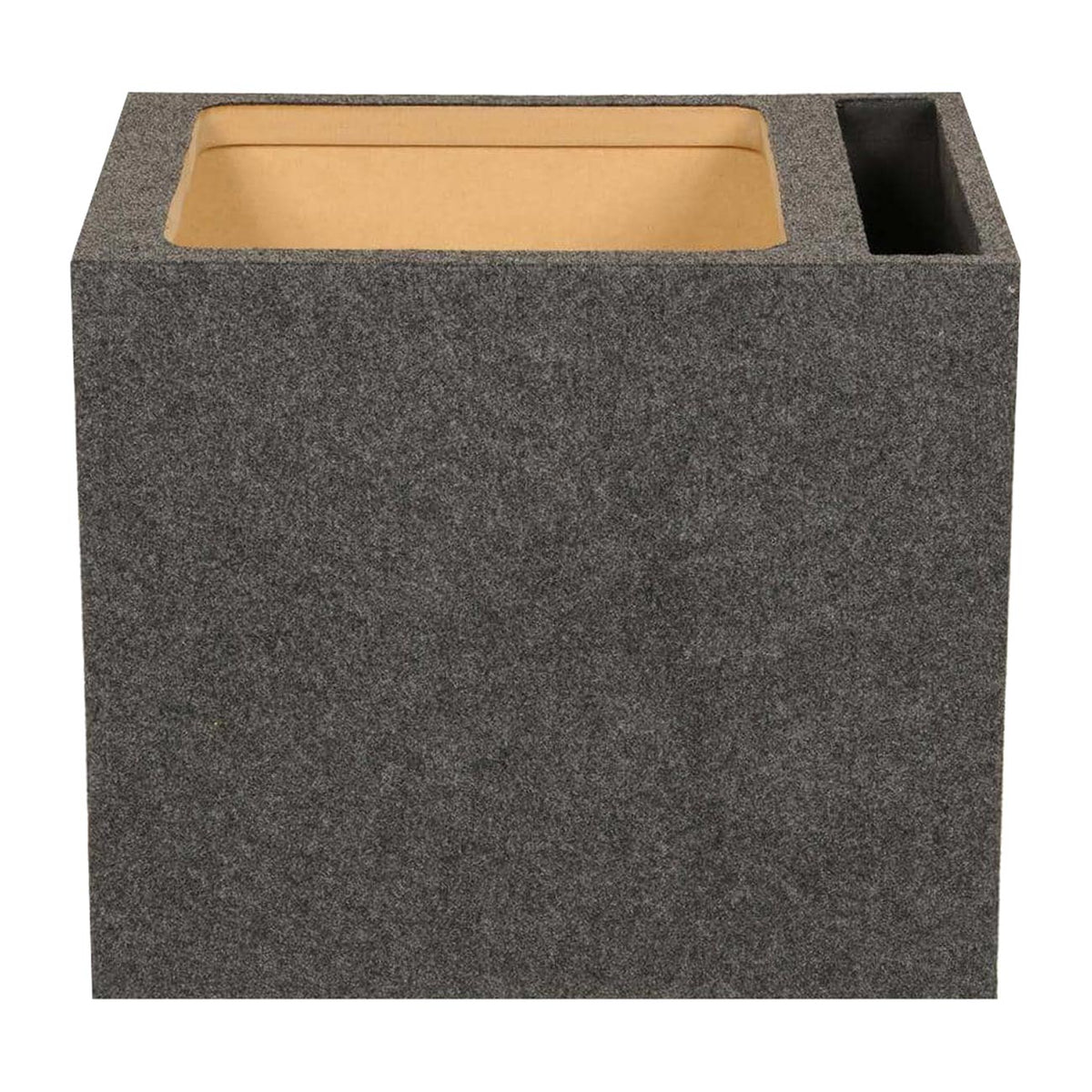 Qpower Single Square 15″ Slot Ported Empty Woofer Enclosure