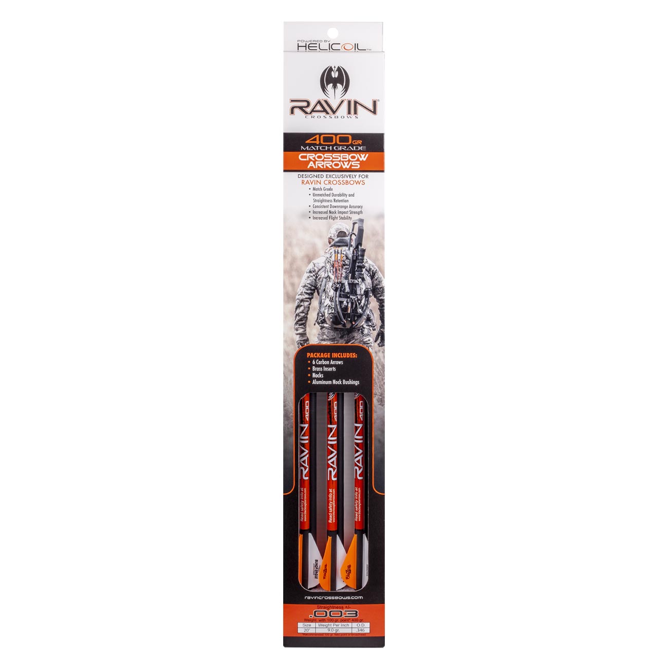 Ravin .003 Crossbow Arrows (6 Pack)