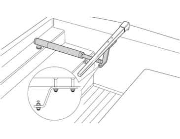 Raymarine 3in Tiller Bracket