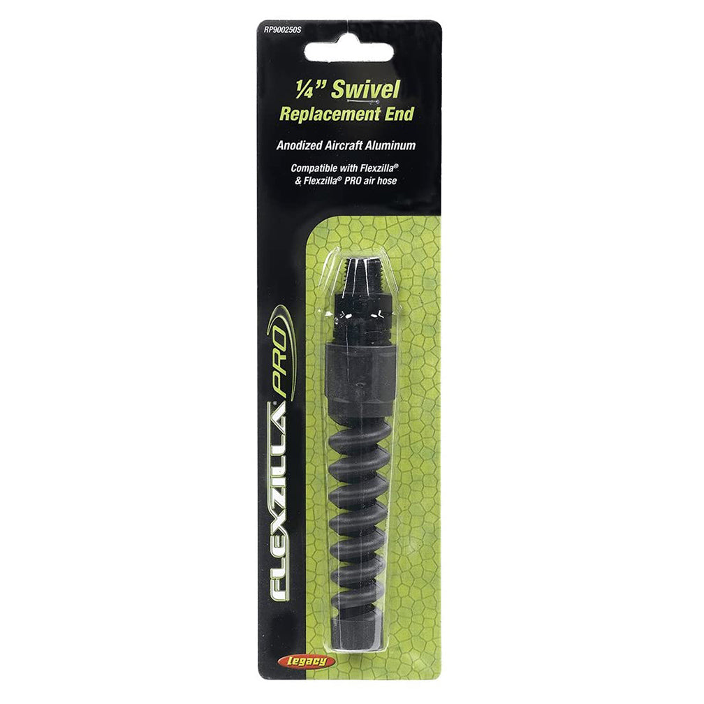 Flexzilla Pro Air Hose Reusable Fitting with Swivel 1/4 in.