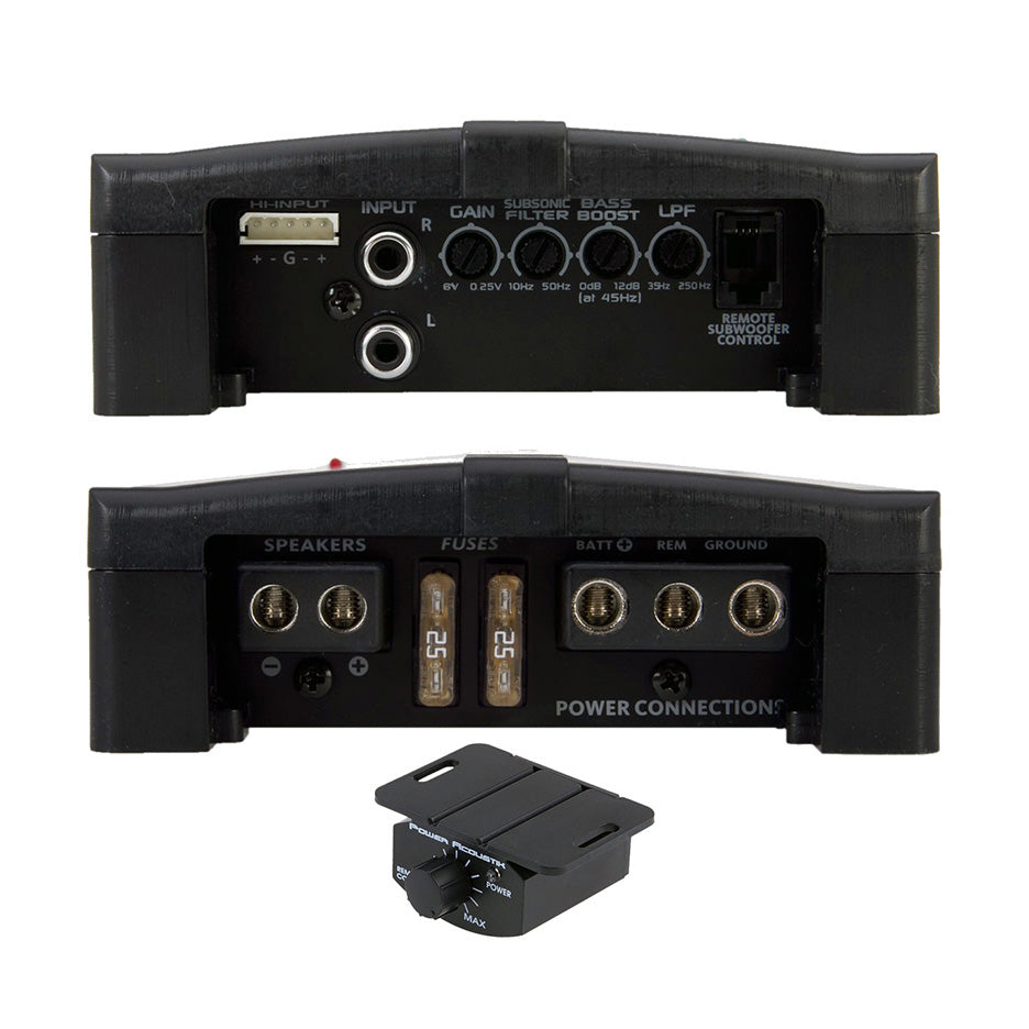 Power Acoustik Class D Mono Block 2300W Max Amplifier