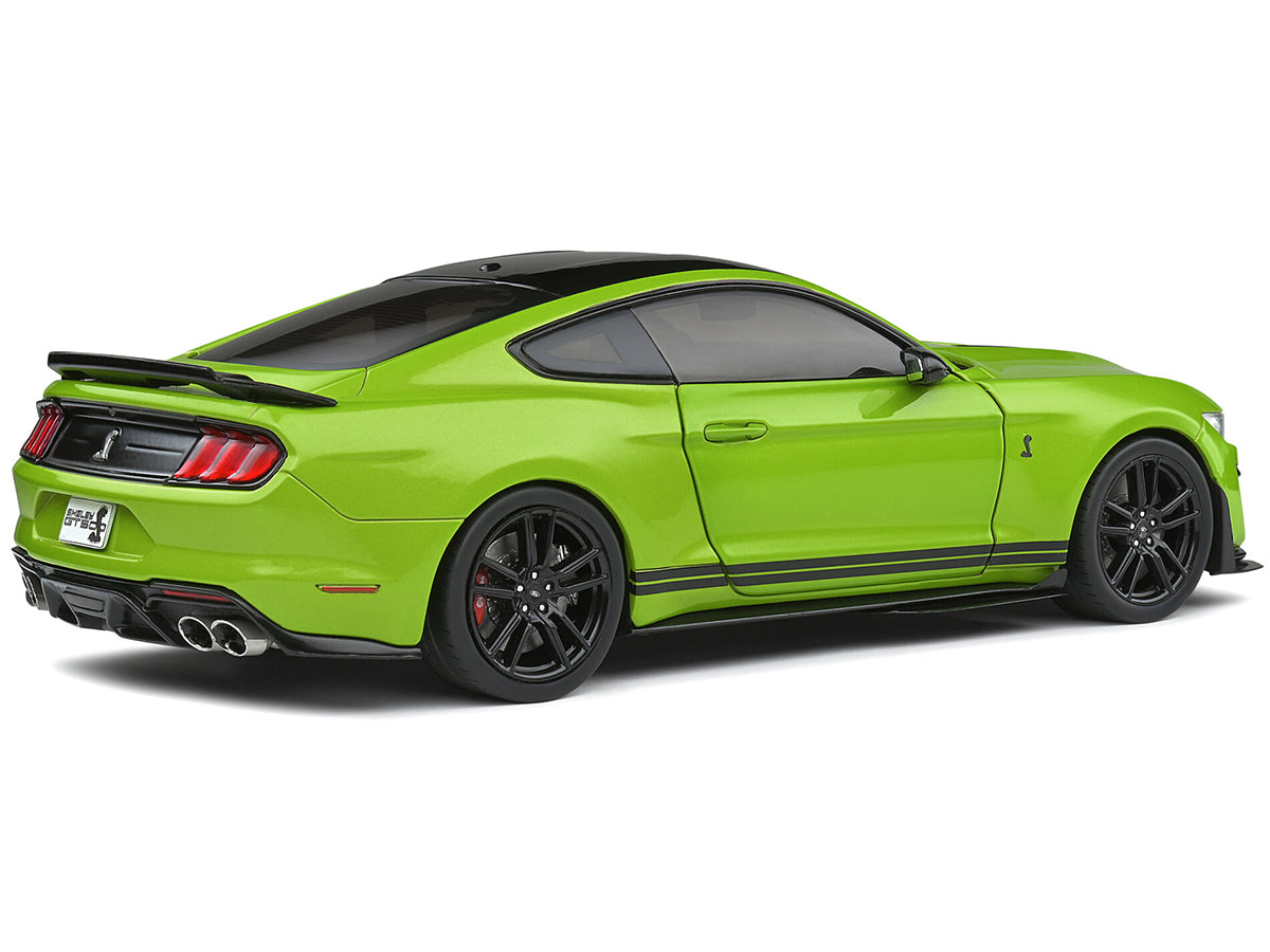 2020 Ford Mustang Shelby GT500 Grabber Lime 1/18 Diecast Model Car - Solido