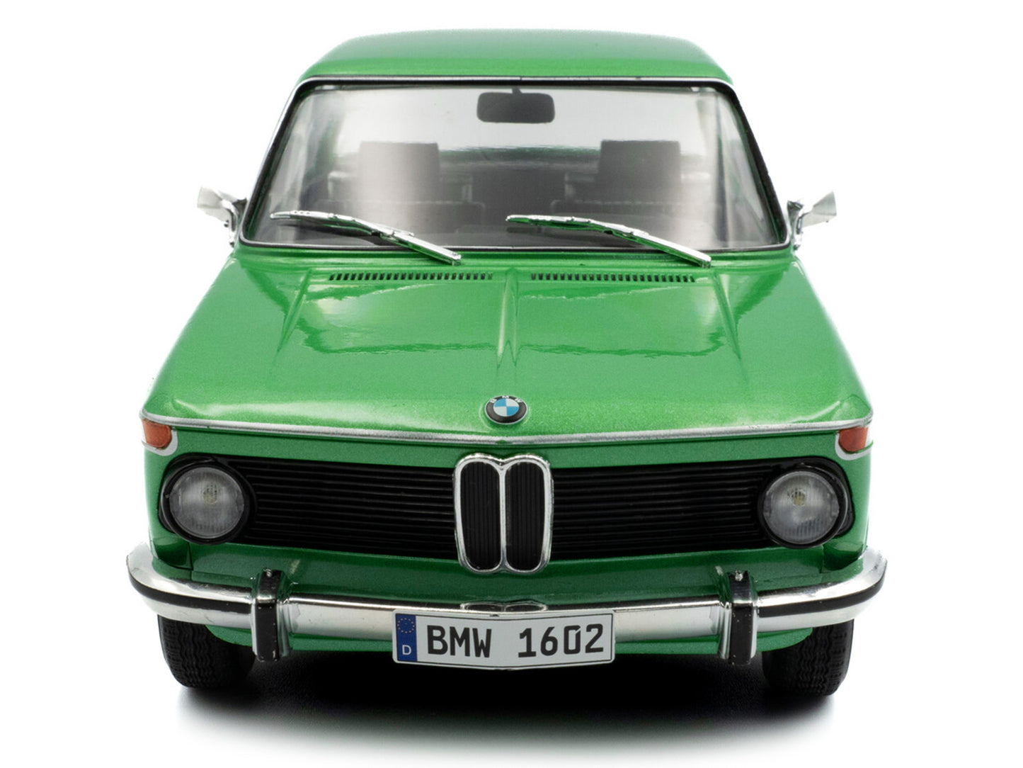 1971 BMW 1602 Taiga Green Metallic 1/18 Diecast Model Car by Solido