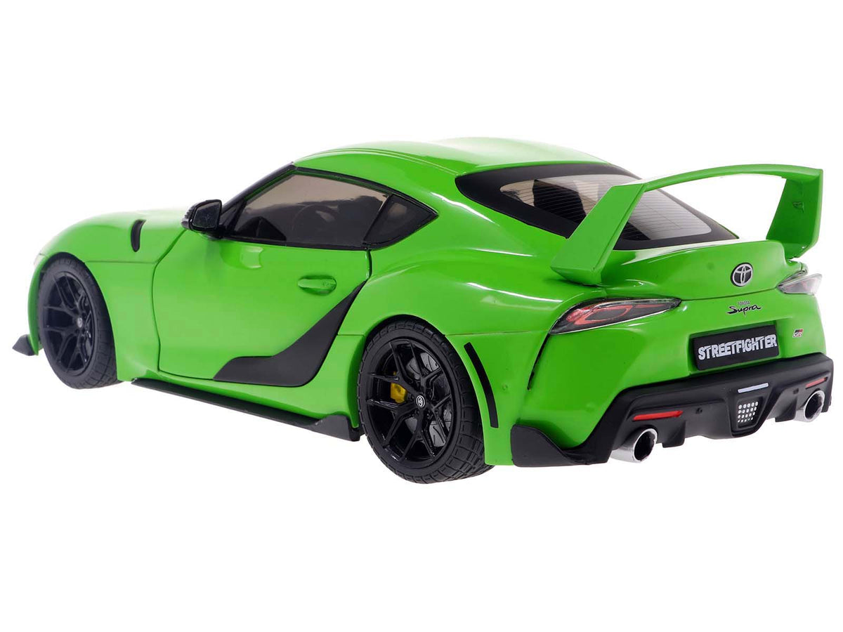2023 Toyota GR Supra "StreetFighter" Green 1/18 Diecast Model Car - Solido