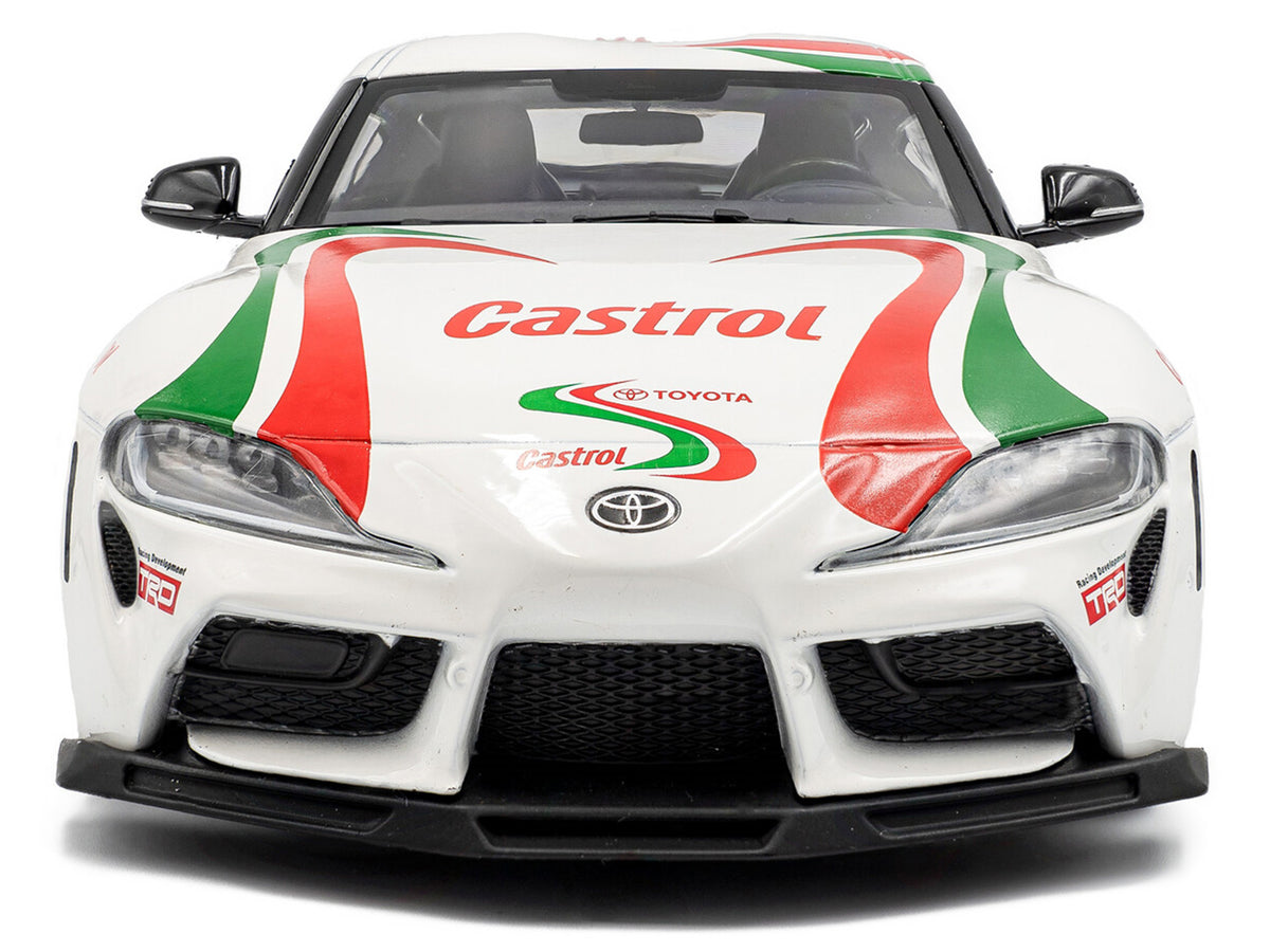 2024 Toyota GR Supra #36 White Green Red 1/18 Diecast Model Car - Solido
