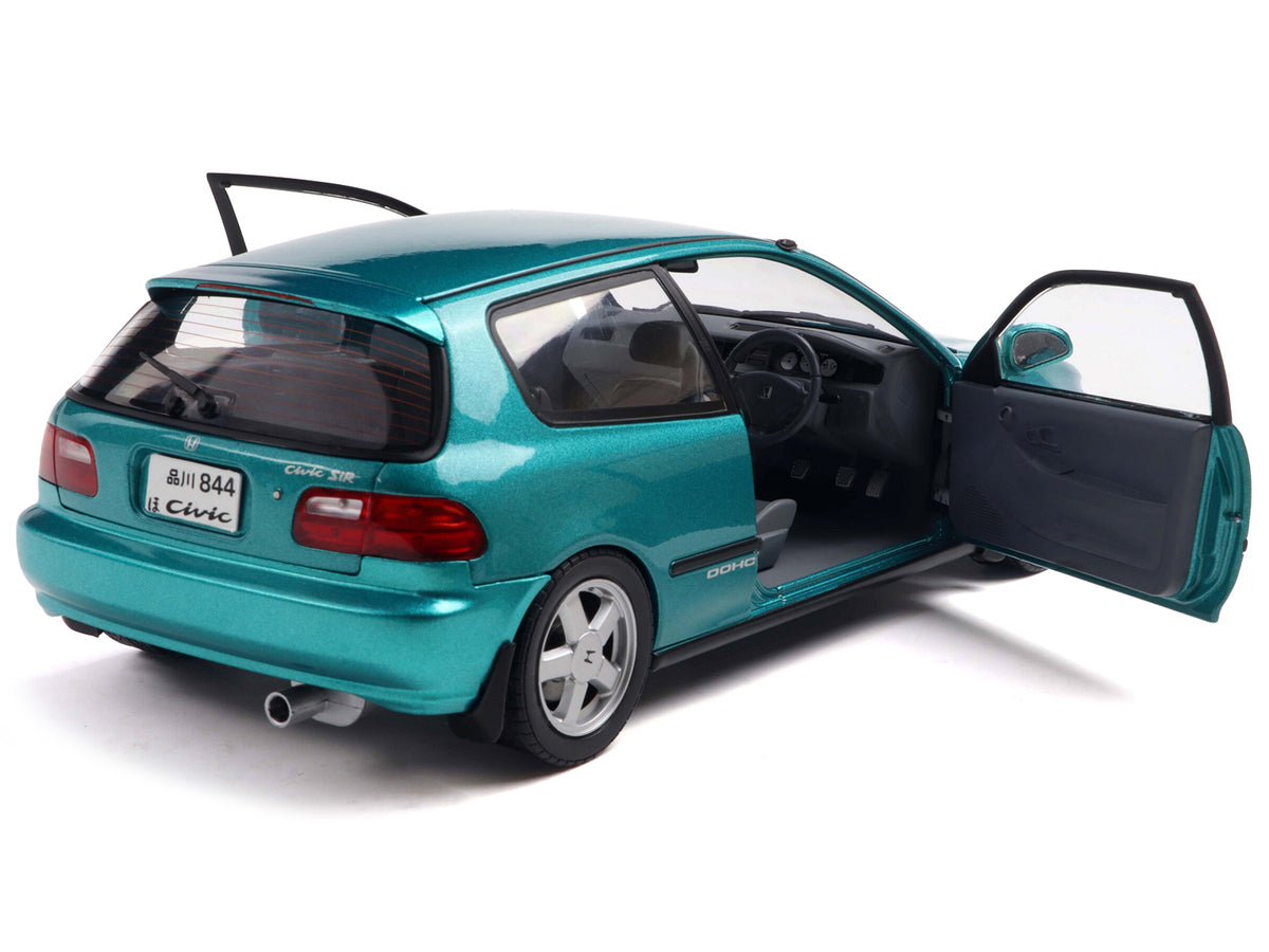 1991 Honda Civic (EG6) RHD Aztec Green Metallic 1/18 Diecast Model Car - Solido