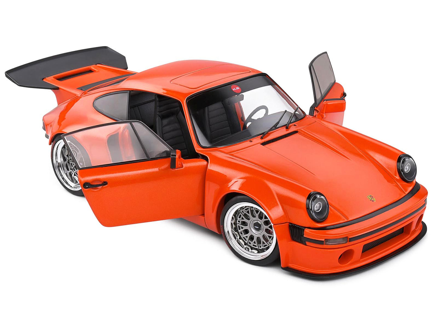 2022 Porsche 911 KS-R Orange Metallic 1/18 T&y Diecast Model Car by Solido