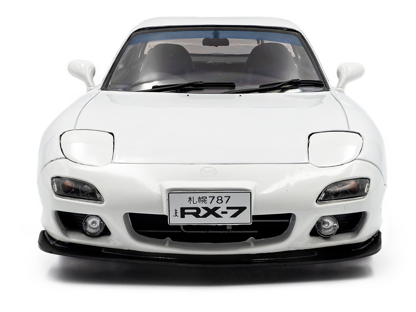 2001 Mazda RX7 Type RS (FD3S) RHD (Right Hand Drive) White 1/18 Diecast Model Car by Solido