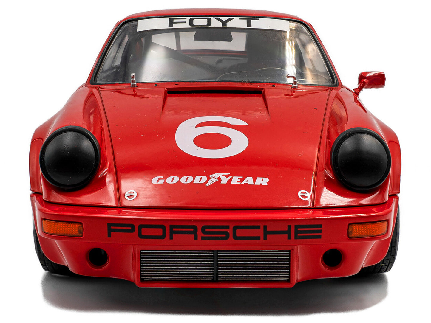 Porsche 911 IROC #6 A.J. Foyt "International Race of Champions" (1974) 1/18 Diecast Model Car by Solido