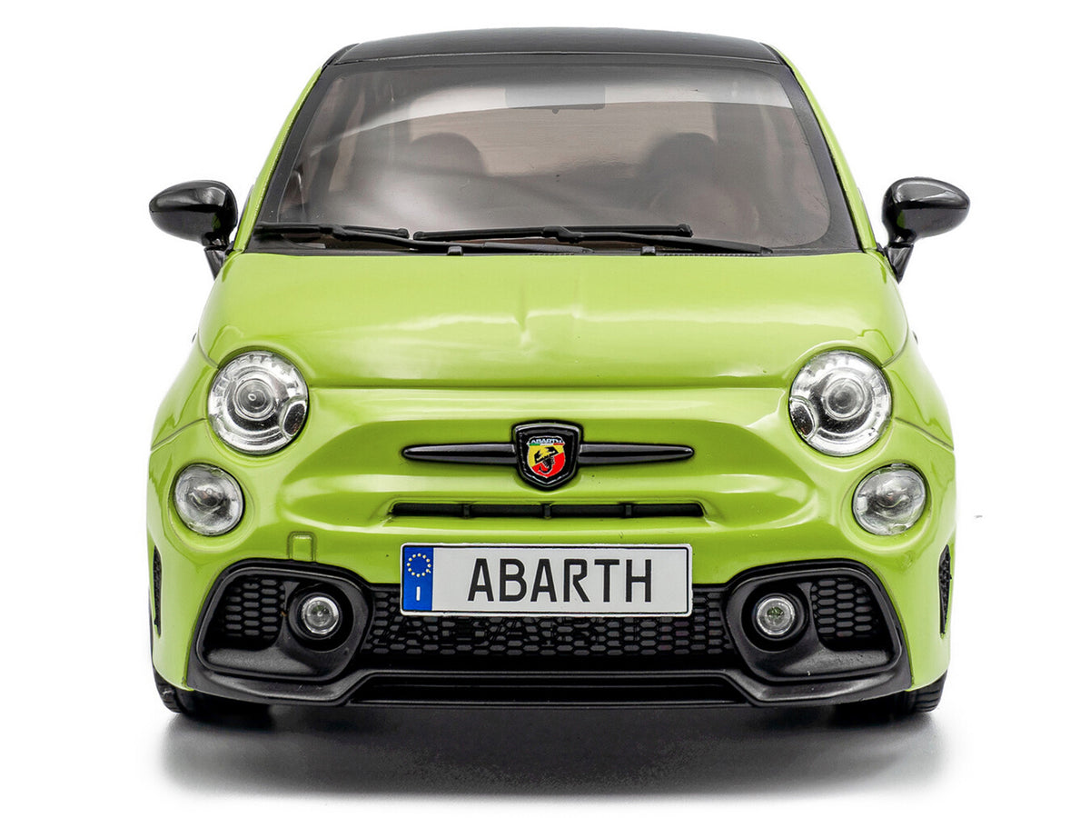 2023 Fiat F595 Abarth Verde Adrenalina Green 1/18 Diecast Model Car - Solido