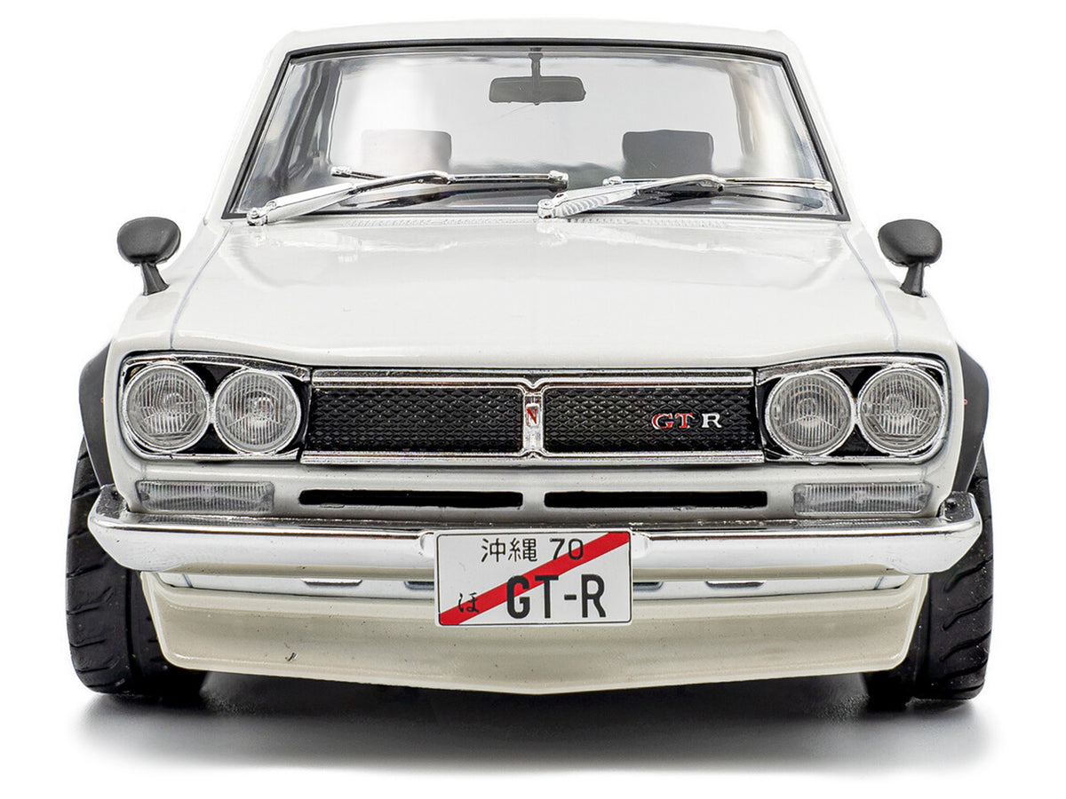 1970 Nissan Skyline (C10) Hakosuka RHD White 1/18 Diecast Model Car - Solido