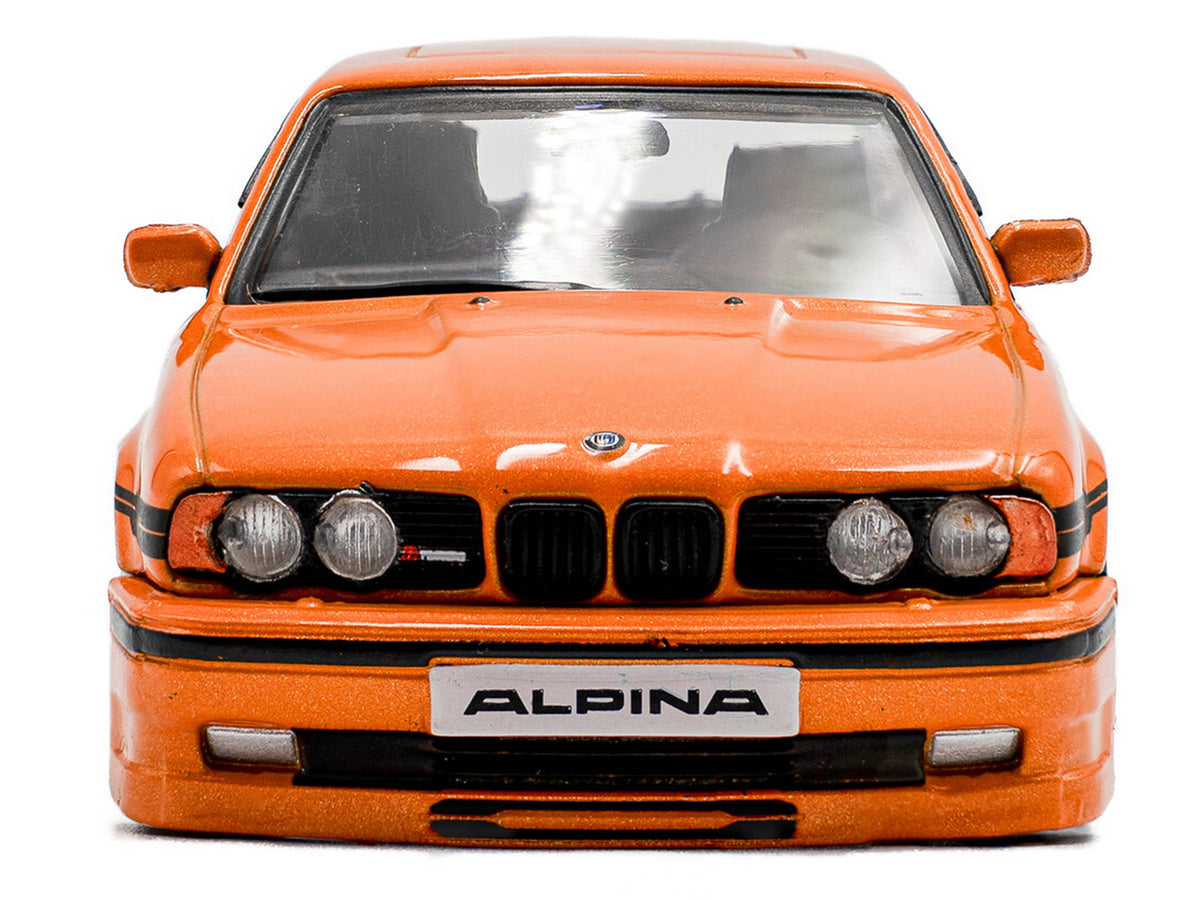 1994 BMW E34 Alpina B10 BiTurbo Orange Metallic 1/43 Diecast Model Car - Solido