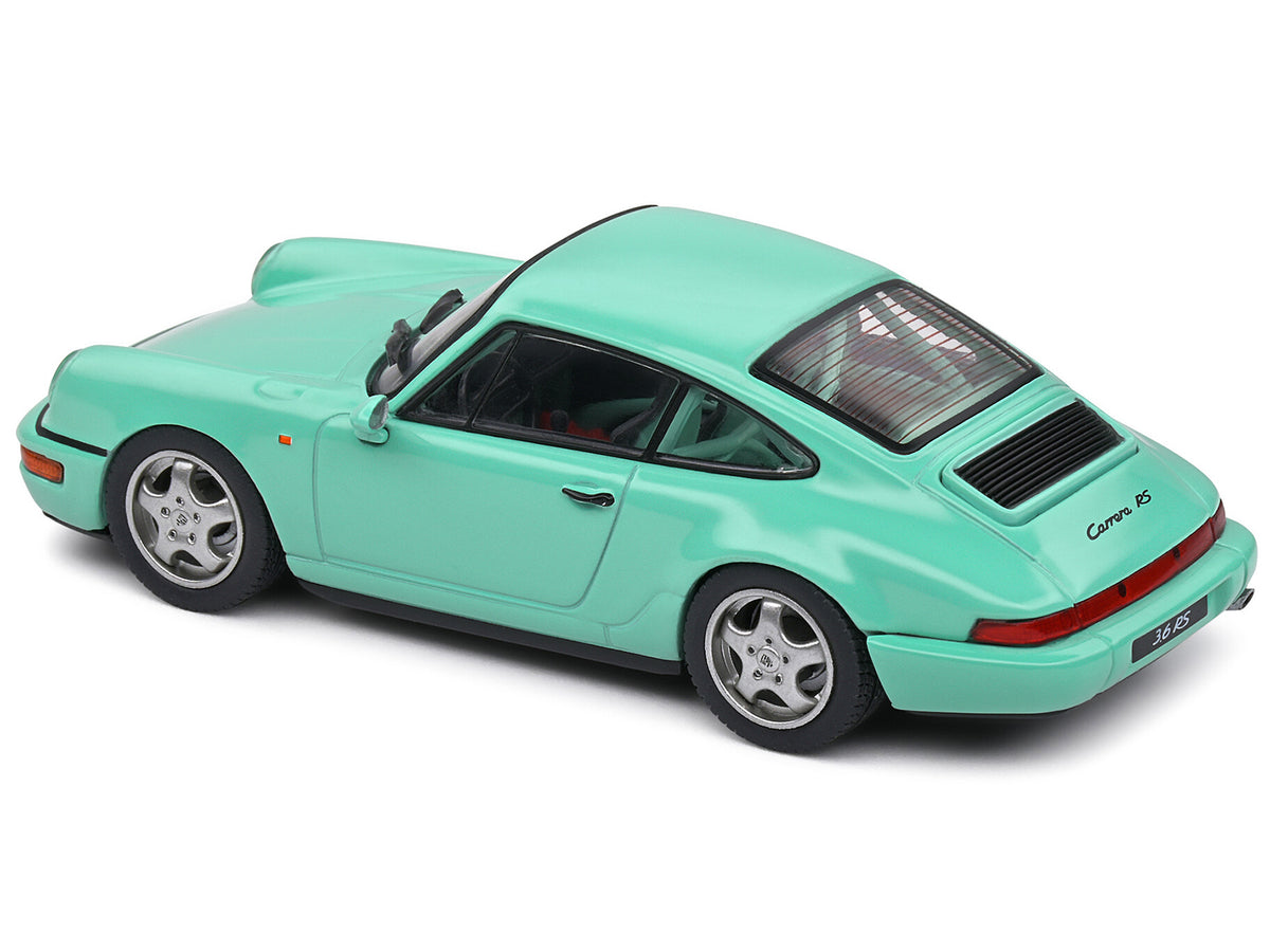 Porsche 911 (964) RS Clubsport Mint Green 1/43 Diecast Model Car - Solido