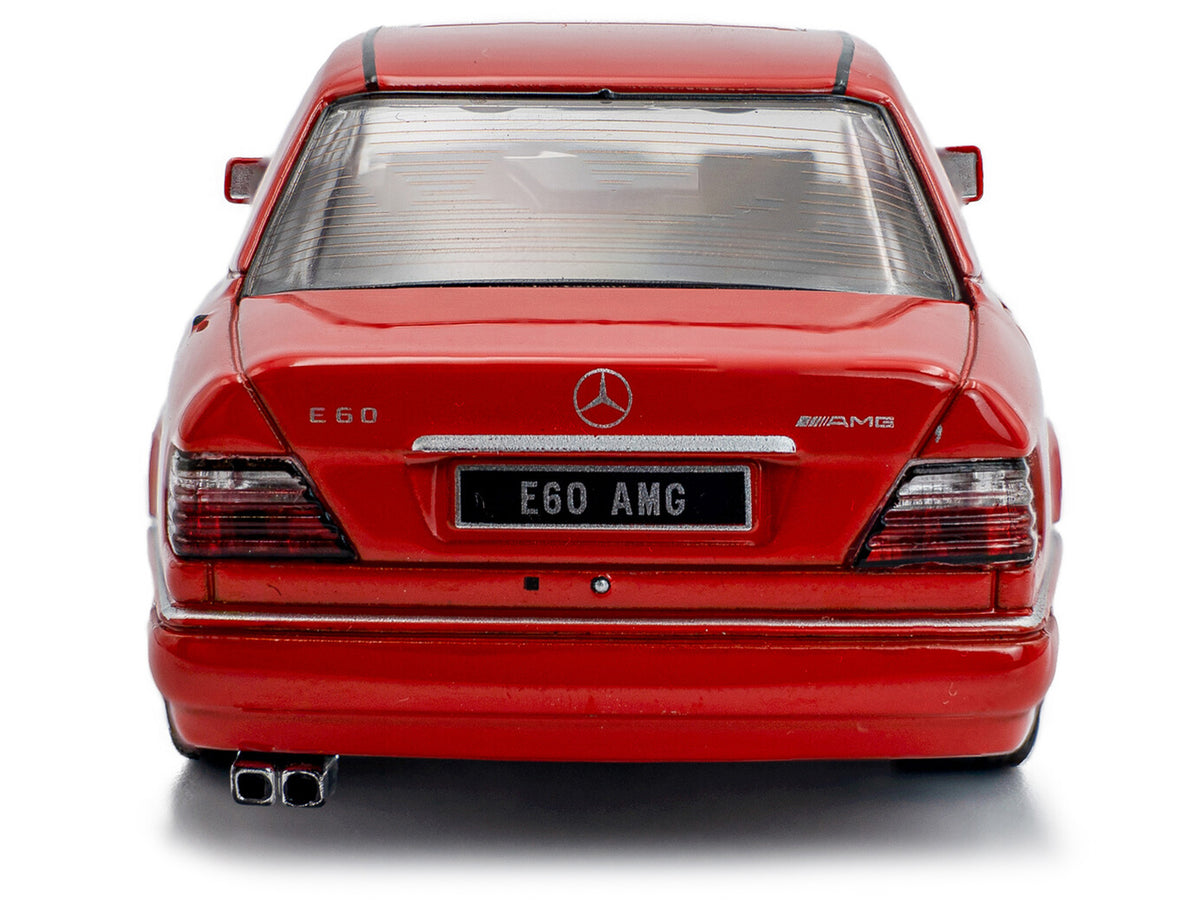 1994 Mercedes-Benz (W124) E60 AMG Signal Red 1/43 Diecast Model Car - Solido