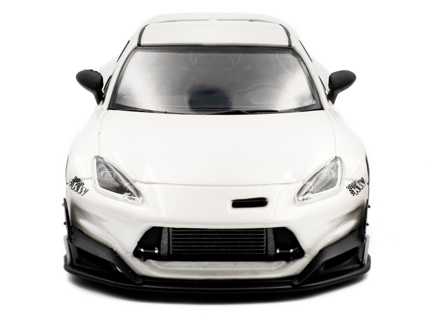 2022 Toyota Pandem GR86 White Metallic 1/43 Diecast Model Car by Solido