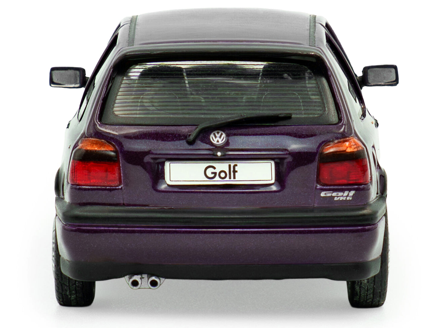 1994 Volkswagen Golf MKIII VR6 Purple Metallic 1/43 Diecast Model Car by Solido