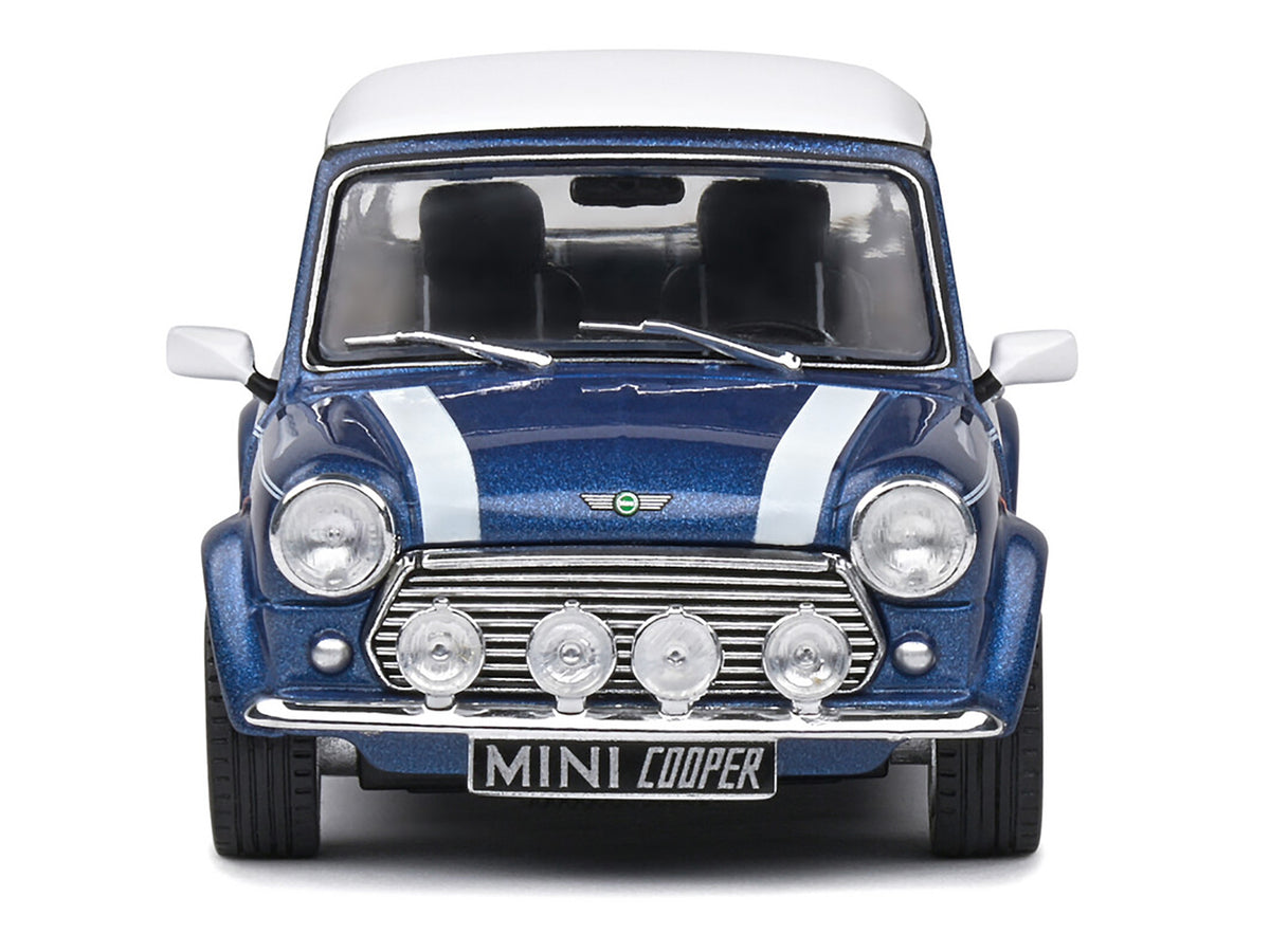 1994 Mini Cooper Sport Tahiti Blue Metallic 1/43 Diecast Model Car - Solido