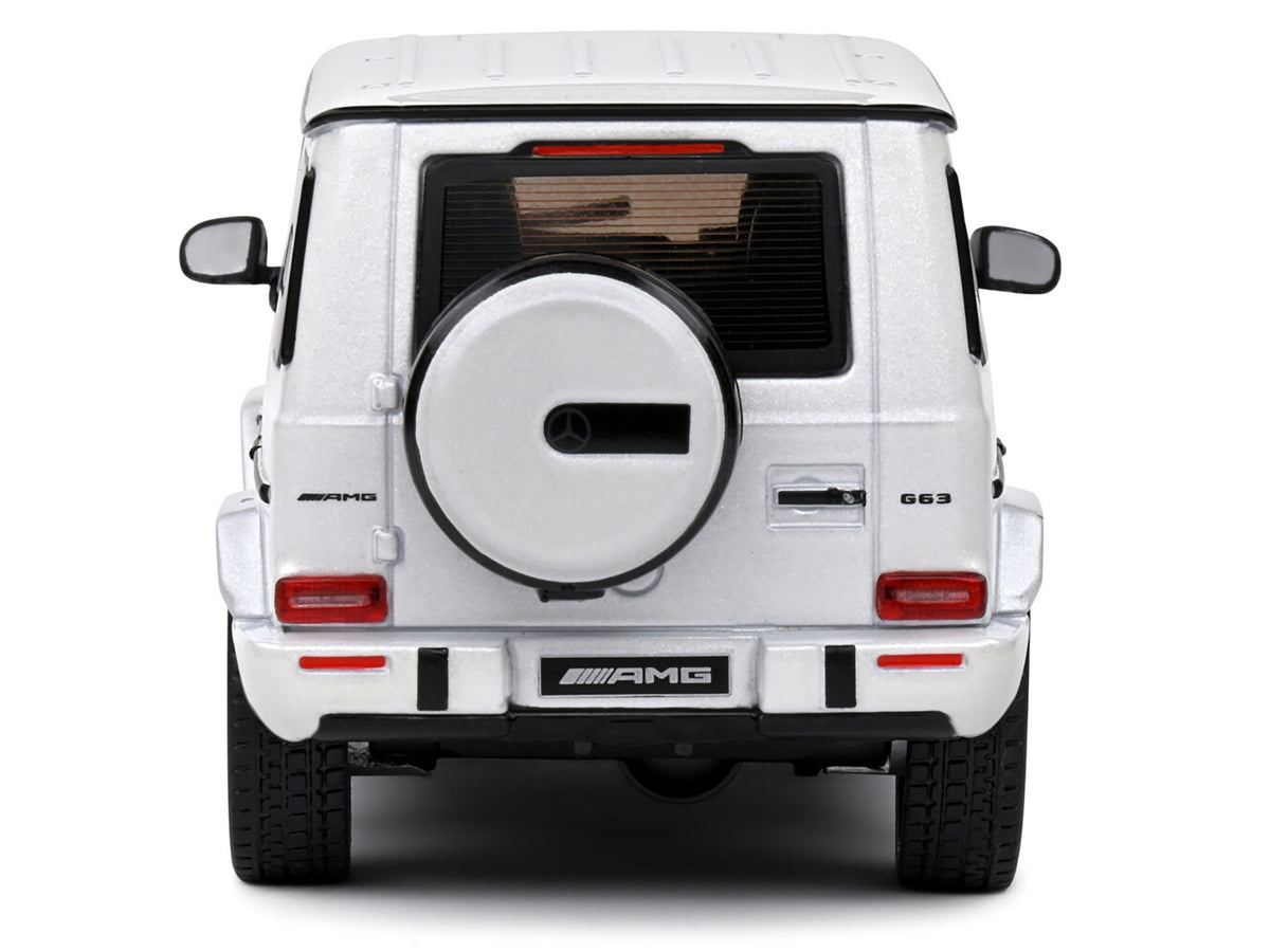 2022 Mercedes-Benz AMG G63 Diamond White 1/43 Diecast Model Car - Solido