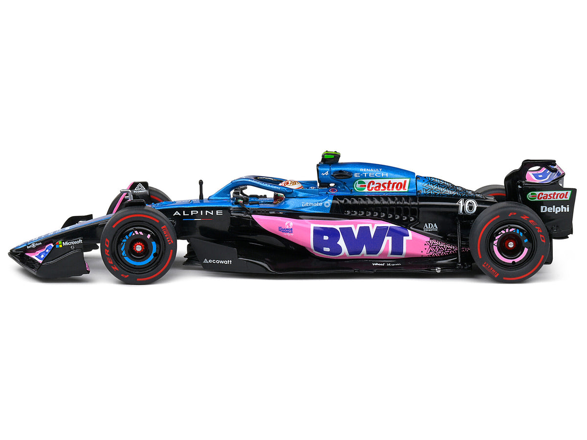 Alpine A523 #10 Pierre Gasly 3rd Place Formula 1/43 Diecast Model Car - Solido