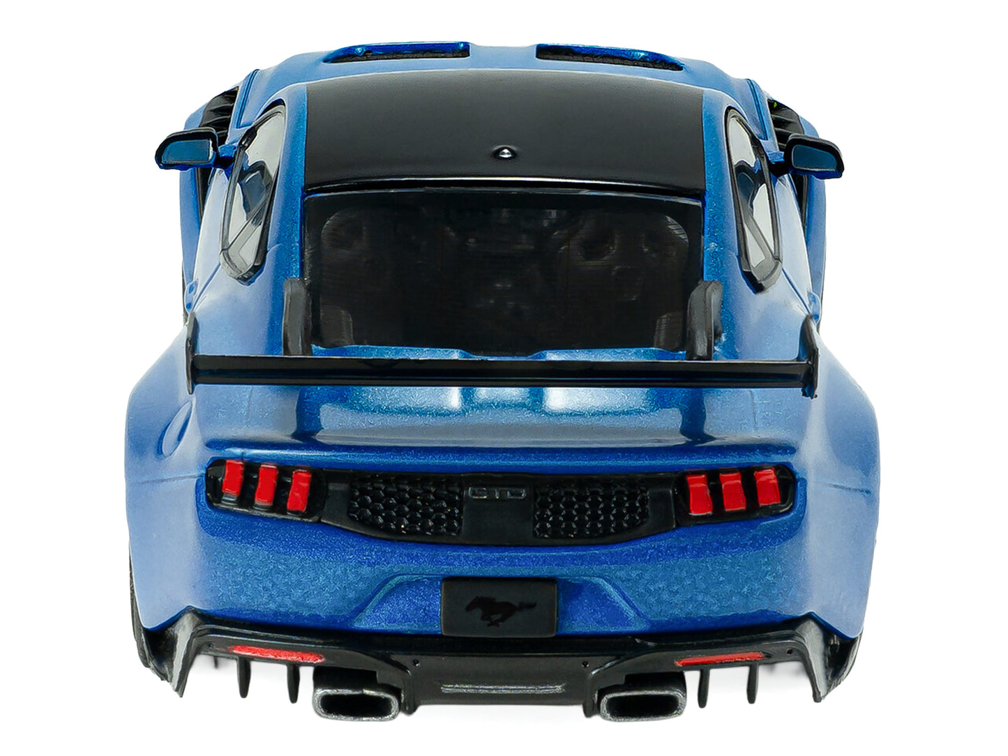 2025 Ford Mustang GTD Indulgent Blue Metallic with Black Top 1/43 Diecast Model Car by Solido