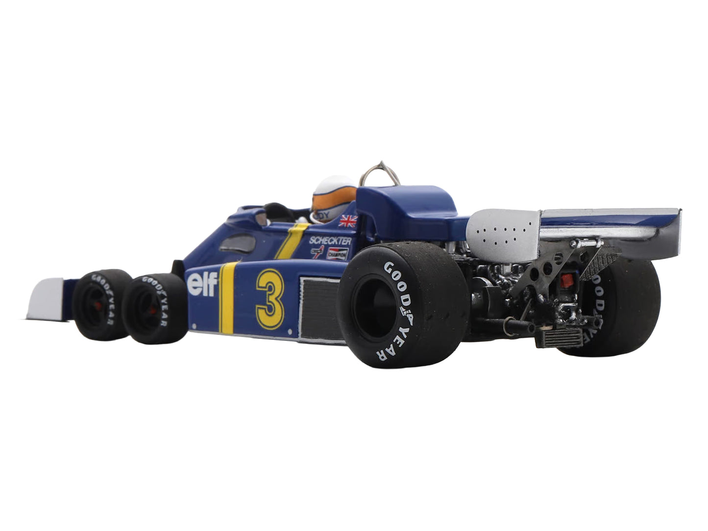 Tyrrell P34 #3 Jody Scheckter Formula One F1 "Belgian GP" (1976) with Driver 1/43 Model Car by Spark T&y
