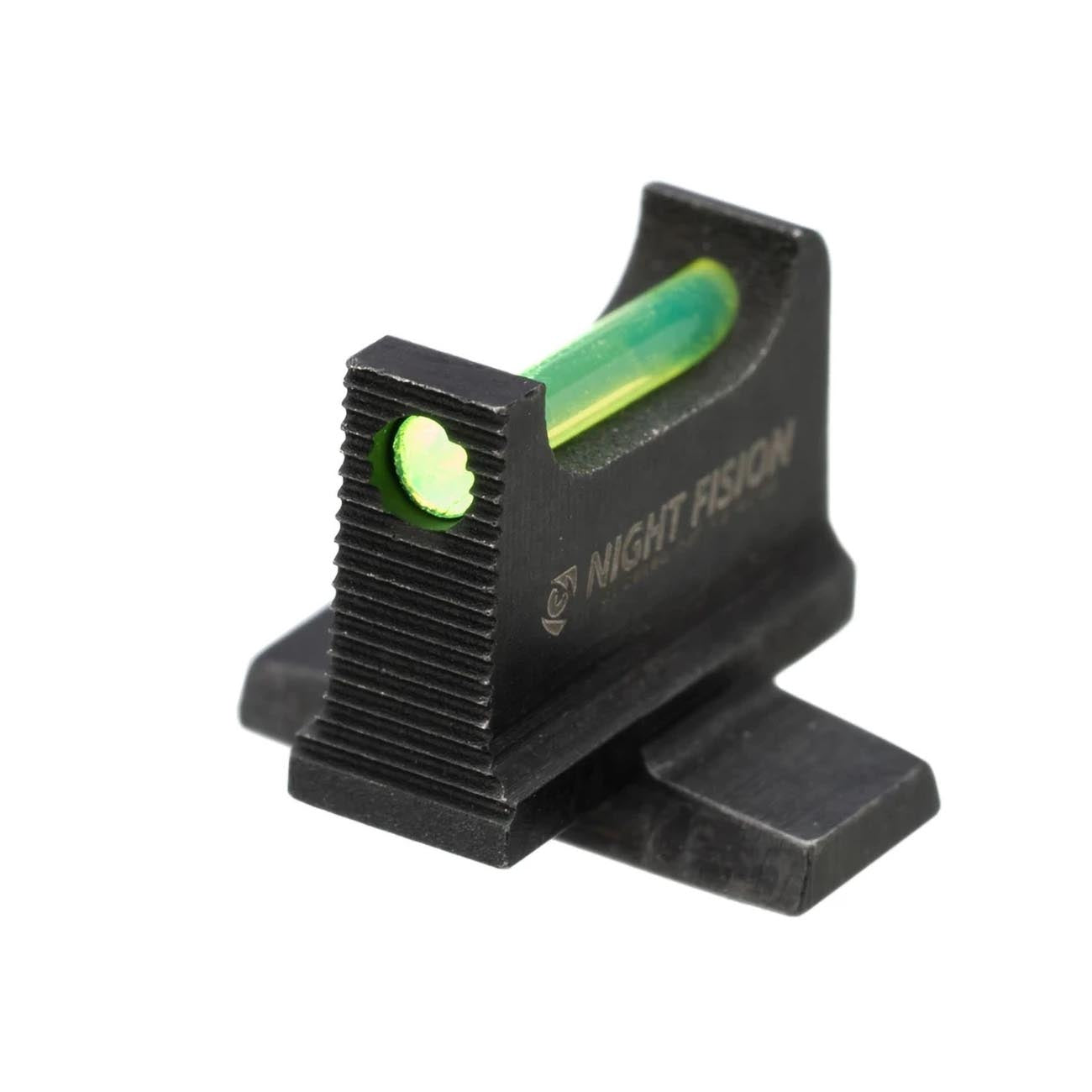 Night Fision Optic Height Fiber Optic Sight Set for Sig Sauer P320 Green Front/Blank Rear