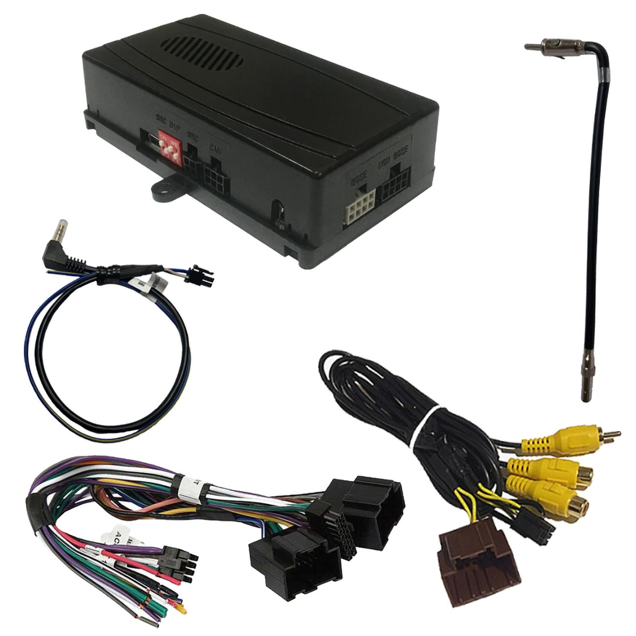 CRUX OnStar Radio Replacement Interface for Select ’06-’17 GM LAN 29-Bit Vehicles with SWC