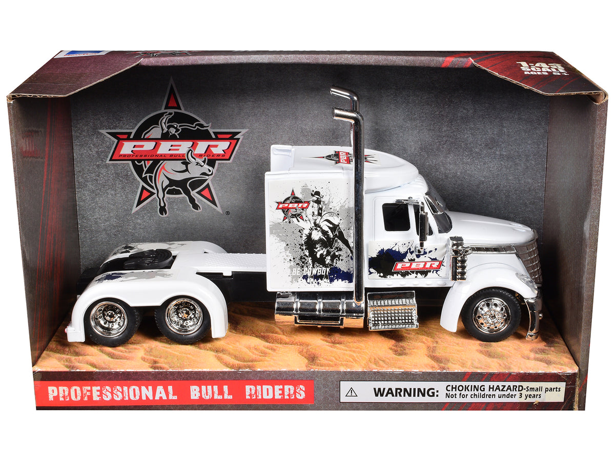 International Lonestar Truck Tractor White 1/43 Diecast Model - New Ray