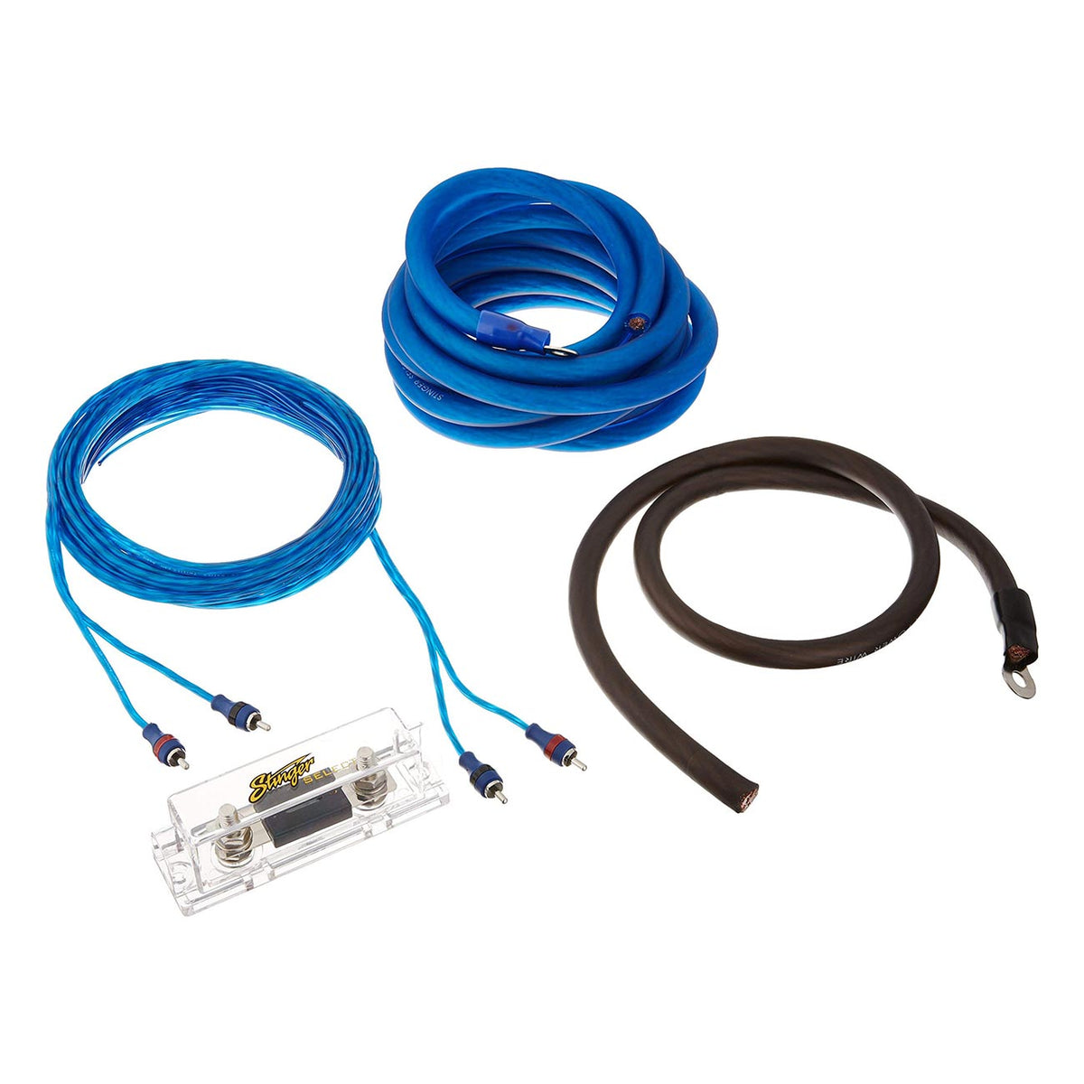 Stinger 0 Gauge Amplifier Wiring Kit CCA Cable - 1500 Watts