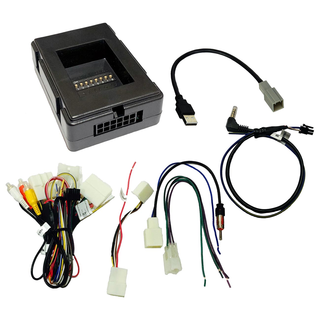 CRUX Radio Replacement with SWC & OE RVC Retention for '12-'20 Toyota/Scion Vehicles