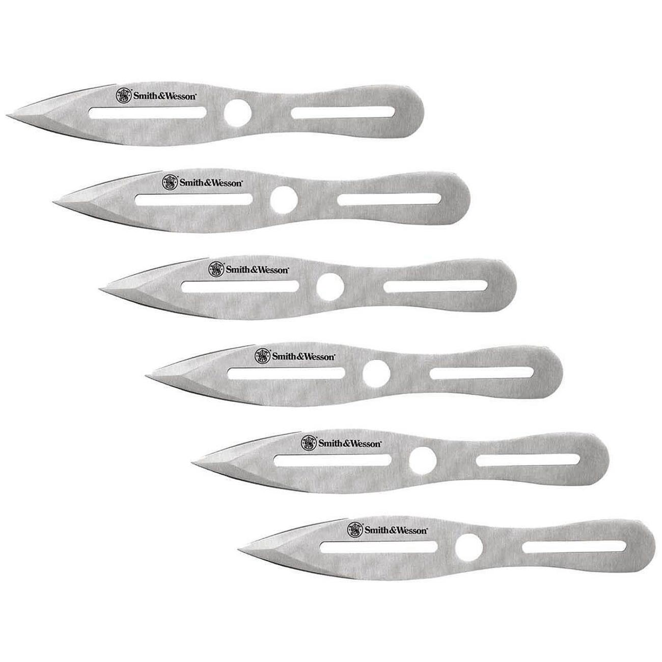 Smith & Wesson Bullseye 8″ Throwing Knives (6-Pack)